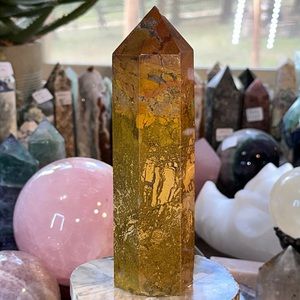 🎄SALE🎄Petrified Wood Crystal Tower!